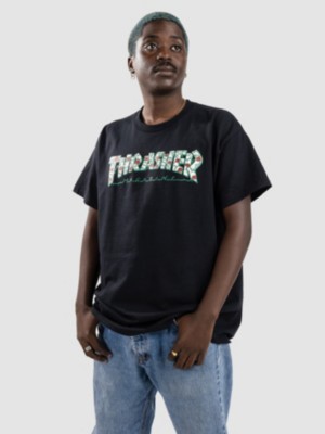 Thrasher blue hot sale t shirt